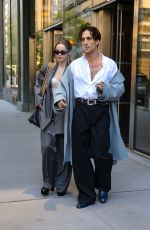DOVE CAMERON and Damiano David Out in New York 04/28/2025