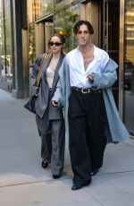 DOVE CAMERON and Damiano David Out in New York 04/28/2025