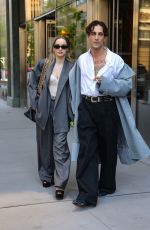 DOVE CAMERON and Damiano David Out in New York 04/28/2025