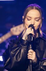 DOVE CAMERON Performs at Kelly Clarkson Show 04/30/2025