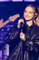 DOVE CAMERON Performs at Kelly Clarkson Show 04/30/2025