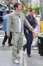 DUA LIPA and Callum Turner Leaves a Thai Dinner in New York City 05/03/2025