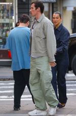 DUA LIPA and Callum Turner Leaves a Thai Dinner in New York City 05/03/2025