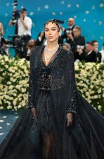 DUA LIPA at 2025 Met Gala Celebrating Superfine: Tailoring Black Style in New York 05/05/2025