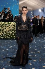 DUA LIPA at 2025 Met Gala Celebrating Superfine: Tailoring Black Style in New York 05/05/2025