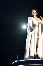 DUA LIPA Performs on Her Radical Optimism Tour at Paris La Defense Arena in Nanterre 05/23/2025