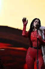 DUA LIPA Performs on Her Radical Optimism Tour at Paris La Defense Arena in Nanterre 05/23/2025
