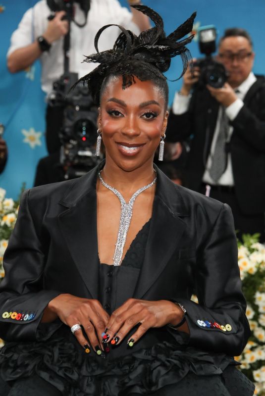 EGO NWODIM at 2025 Met Gala Celebrating Superfine: Tailoring Black Style in New York 05/05/2025