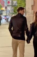 EIZA GONZALEZ and Grigor Dimitrov Night Out in Madrid 04/30/2025