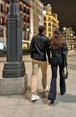 EIZA GONZALEZ and Grigor Dimitrov Night Out in Madrid 04/30/2025