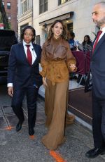 EIZA GONZALEZ Leaves Her Hotel Ahead of Fountain of Youth Premiere in New York City 05/19/2025