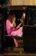 ELIZABETH HURLEY Leaves Orizzonti - Rosso After-party in Rome 05/24/2025