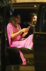 ELIZABETH HURLEY Leaves Orizzonti - Rosso After-party in Rome 05/24/2025