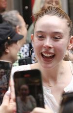 ELLA BEATTY Greets Fans and Signs Autographs in New York 05/30/2025