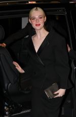 ELLE FANNING Arrives at L