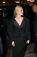 ELLE FANNING Arrives at L