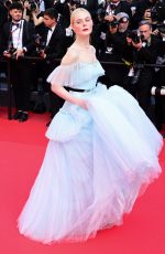 ELLE FANNING at 78th Cannes Film Festival Closing Ceremony 05/24/2025