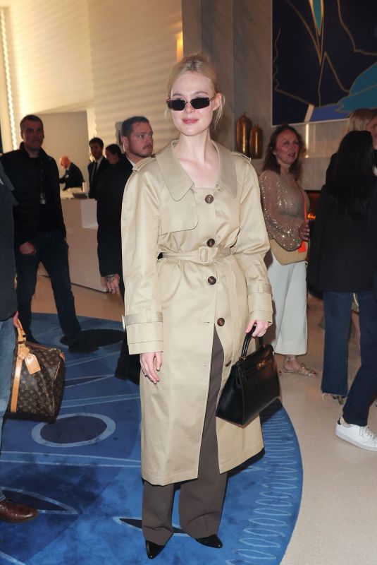 ELLE FANNING at Hotel Martinez in Cannes 05/20/2025