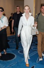 ELLE FANNING at Hotel Martinez in Cannes 05/24/2025