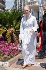 ELLE FANNING at Hotel Martinez in Cannes 05/24/2025