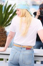 ELLE FANNING at Sentimental Value Photocall at 78th Cannes Film Festival 05/22/2025