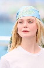 ELLE FANNING at Sentimental Value Photocall at 78th Cannes Film Festival 05/22/2025