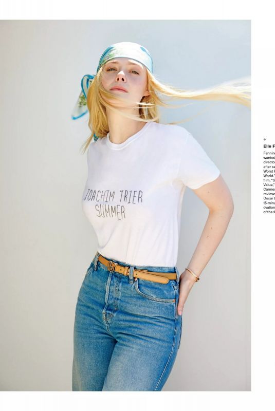 ELLE FANNING in Variety Magazine, May 2025