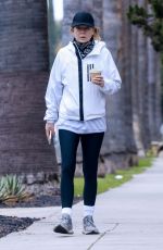 ELLEN POMPEO Out Walk with Coffee in Los Feliz 05/04/2025