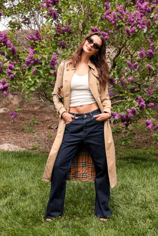 EMILY RATAJKOWSKI at Burberry Spring Luncheon at New York Botanical Garden in New York City 05/02/2025