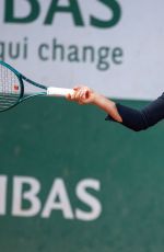 EMMA RADUCANU at Practice Session at Roland Garros in Preparation for French Open in Paris 05/23/2025