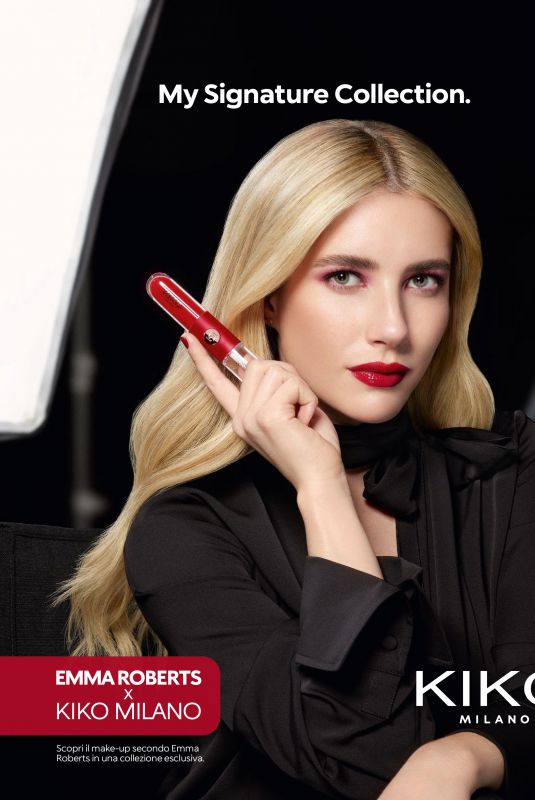 EMMA ROBERTS for Kiko Milano My Signature Collection 2025