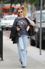 EMMA ROBERTS Out and About in West Hollywood 05/28/2025
