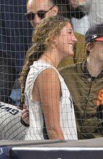 EMMA STONE and Dave McCary at NY Yankees Game in Bronx 05/07/2025