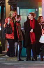 EMMA STONE and JENNIFER LAWRENCE Night Out with Friends in New York City 04/10/2025
