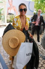 EMMA THYNNLeaves Hotel Martinez in Cannes 05/23/2025