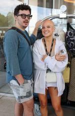 EMMY COMBS Arrives at Martinez Hotel at 78th Annual Cannes Film Festival 05/17/2025
