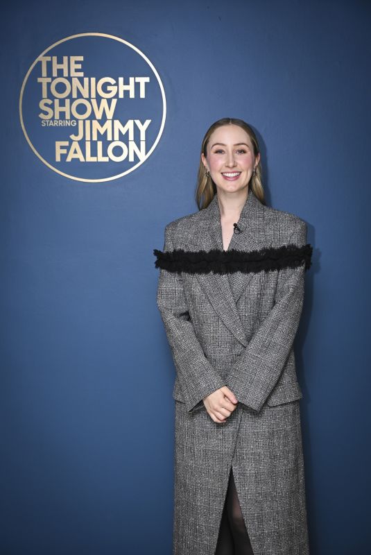 ERIN DOHERTY at Tonight Show Starring Jimmy Fallon 05/08/2025