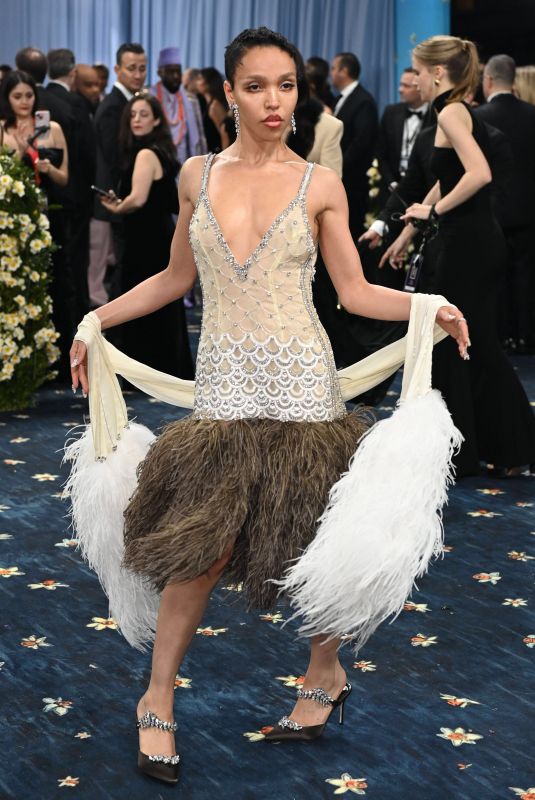FKA TWIGS at 2025 Met Gala Celebrating Superfine: Tailoring Black Style in New York 05/05/2025