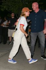 FLORENCE PUGH Arrives at Her Hotel in New York City 04/30/2025