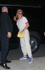 FLORENCE PUGH Arrives at Her Hotel in New York City 04/30/2025
