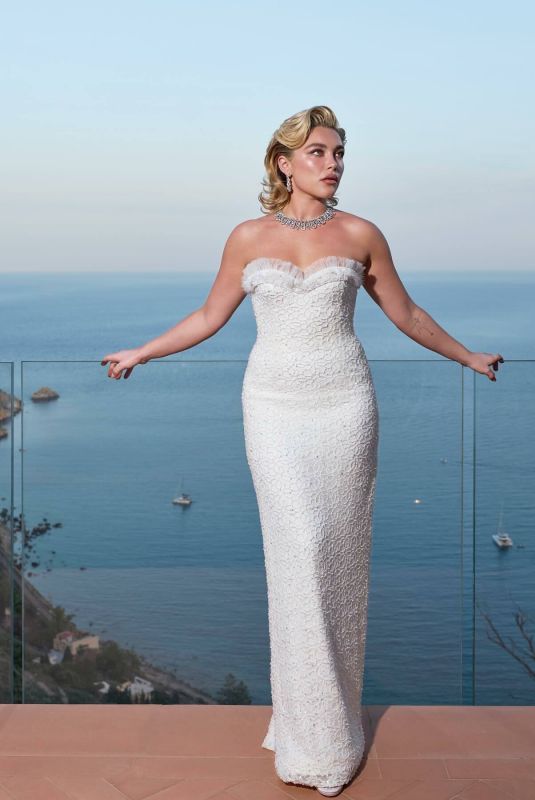 FLORENCE PUGH at a Photoshoot, May 2025