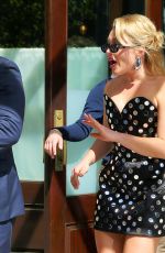FLORENCE PUGH Heading to Taping of Late Night with Seth Meyers 04/30/2025