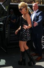 FLORENCE PUGH Heading to Taping of Late Night with Seth Meyers 04/30/2025