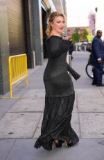 FLORENCE PUGH Leaves Live with Kelly and Mark in New York City 04/30/2025