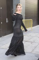 FLORENCE PUGH Leaves Live with Kelly and Mark in New York City 04/30/2025