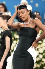 GABRIELLE UNION at 2025 Met Gala Celebrating Superfine: Tailoring Black Style in New York 05/05/2025