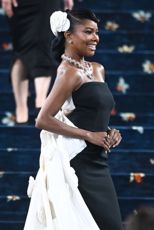 GABRIELLE UNION at 2025 Met Gala Celebrating Superfine: Tailoring Black Style in New York 05/05/2025