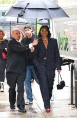 GABRIELLE UNION Filming a Commercial for Vogue x BMW in New York City 05/04/2025