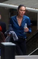 GAL GADOT on the Set of The Runner in London 05/28/2025