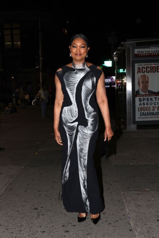GARCELLE BEAUVAIS Arrives at First Friday in May Met Gala Pre-party in New York 05/01/2025